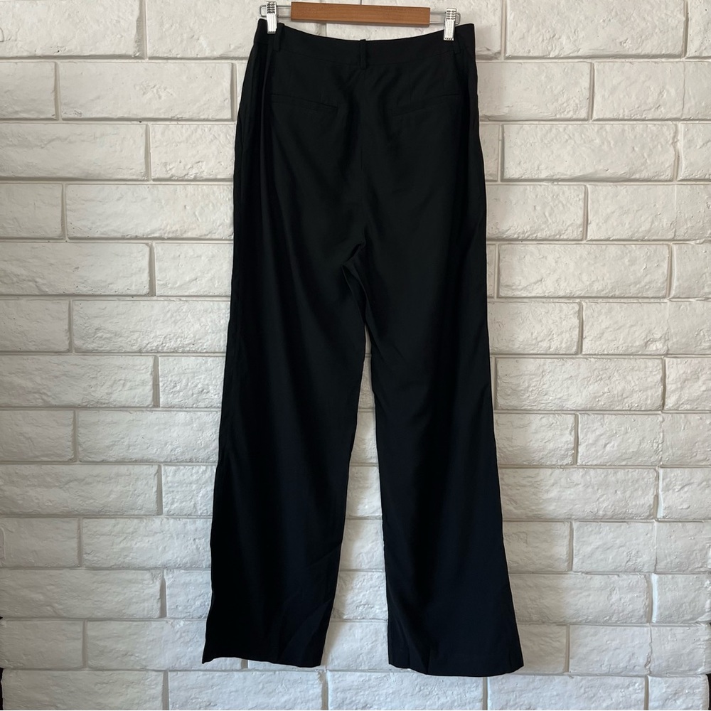 Jenni Kayne Black Wide-Leg Trousers - Picture 6 of 8